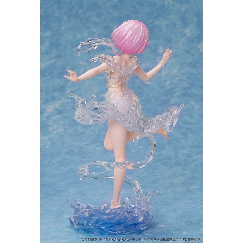 Re:Zero Starting Life in Another World statuette PVC 1/7 Ram Aqua Dress 23 cm
