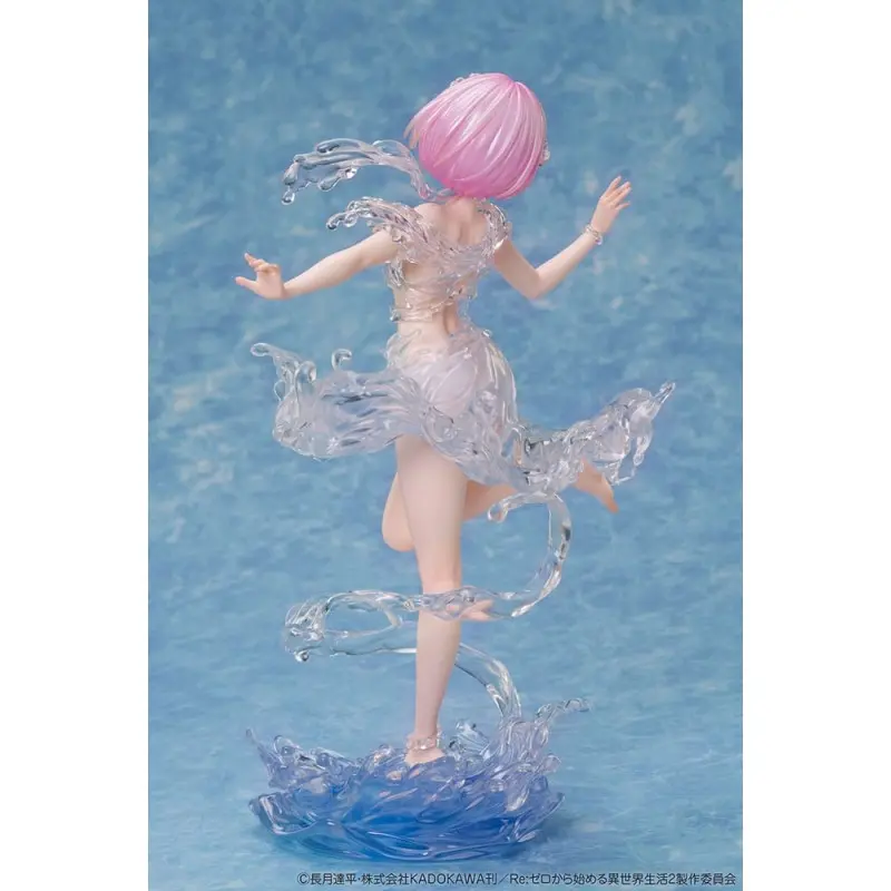 Re:Zero Starting Life in Another World statuette PVC 1/7 Ram Aqua Dress 23 cm | 4595643112334