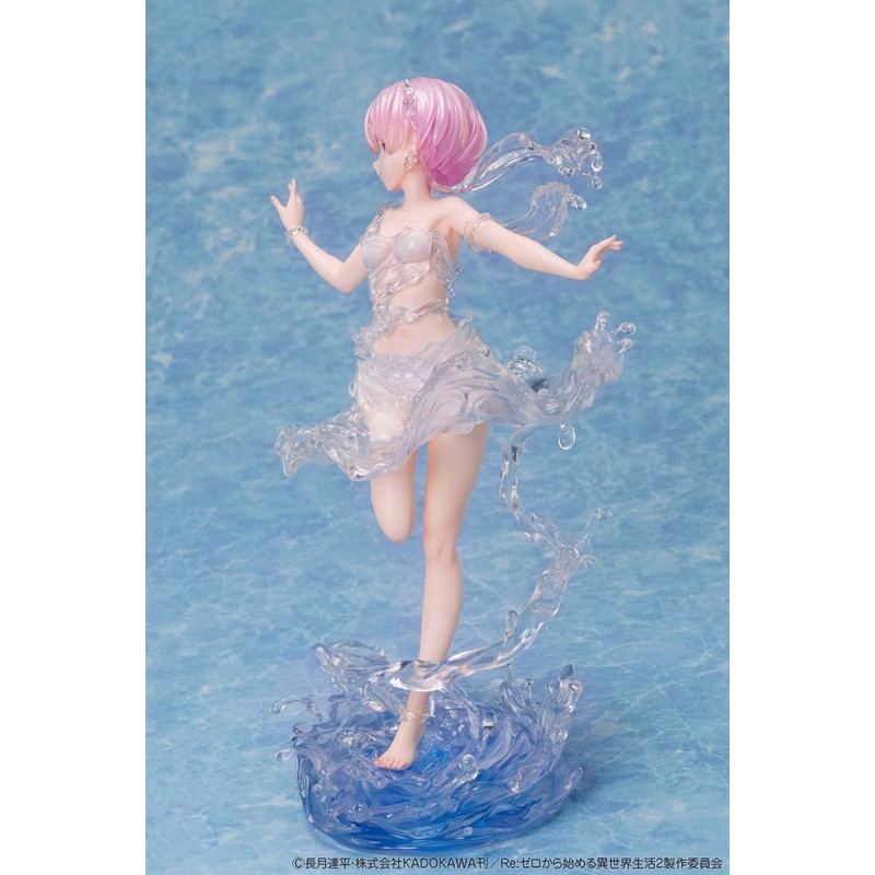 Re:Zero Starting Life in Another World statuette PVC 1/7 Ram Aqua Dress 23 cm