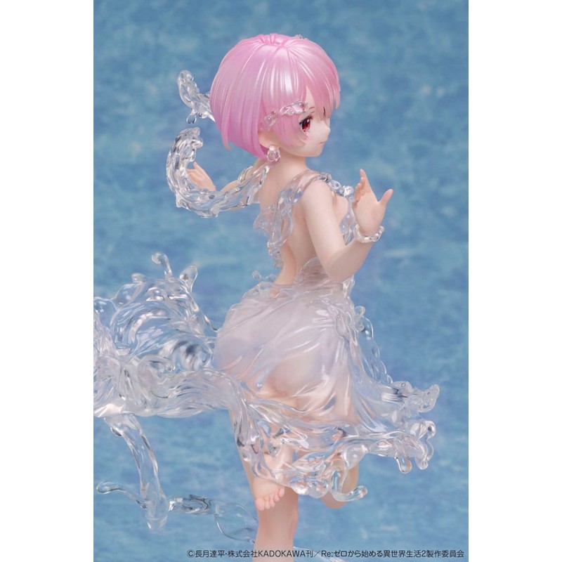 Re:Zero Starting Life in Another World statuette PVC 1/7 Ram Aqua Dress 23 cm