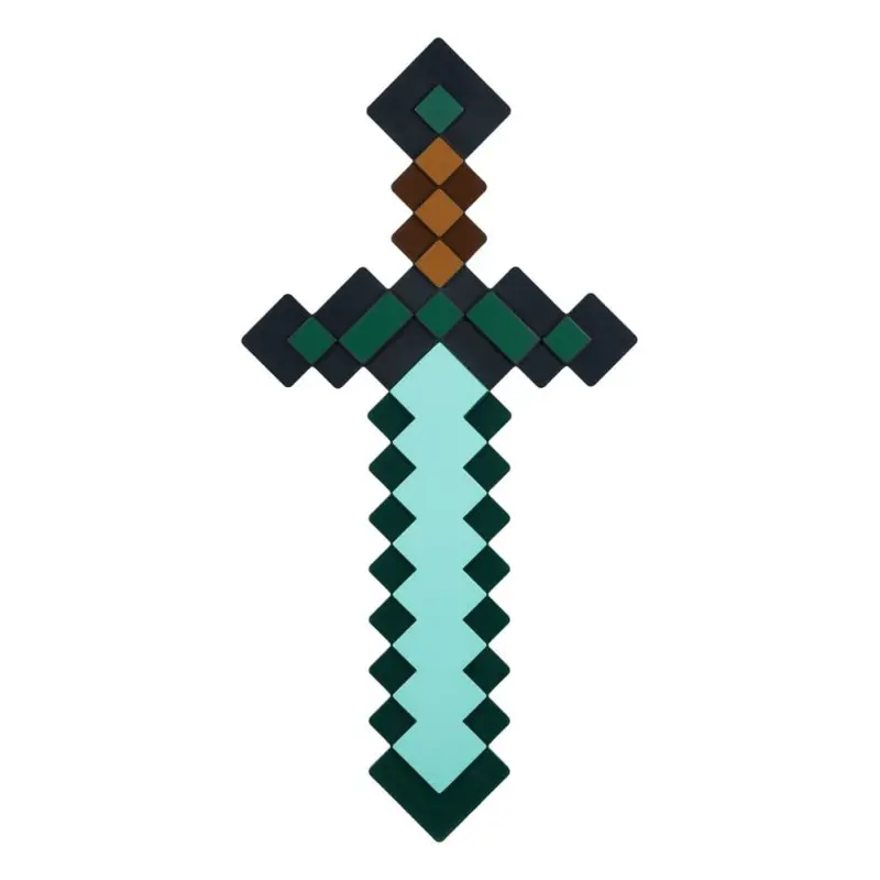 Minecraft lampe Épée en diamant 40 cm | 5056577728026