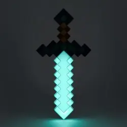 Minecraft lampe Épée en diamant 40 cm | 5056577728026