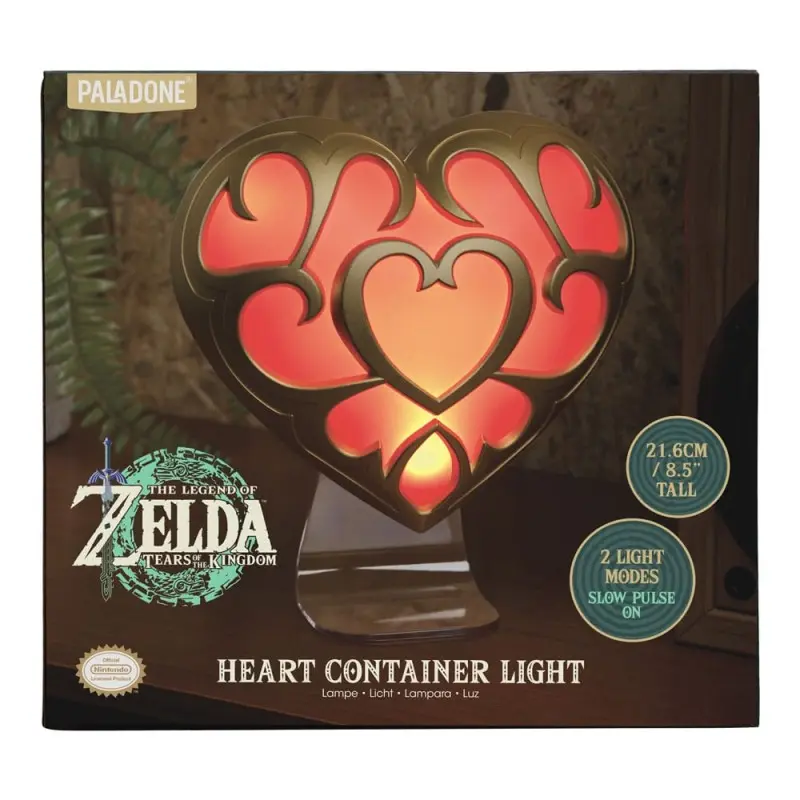 The Legend of Zelda: Tears of the Kingdom lampe Coffret de coeur 22 cm | 5056577737950