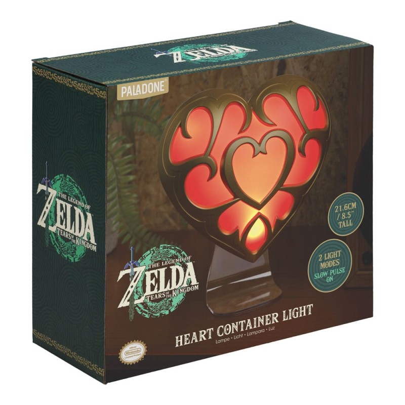 The Legend of Zelda: Tears of the Kingdom lampe Coffret de coeur 22 cm