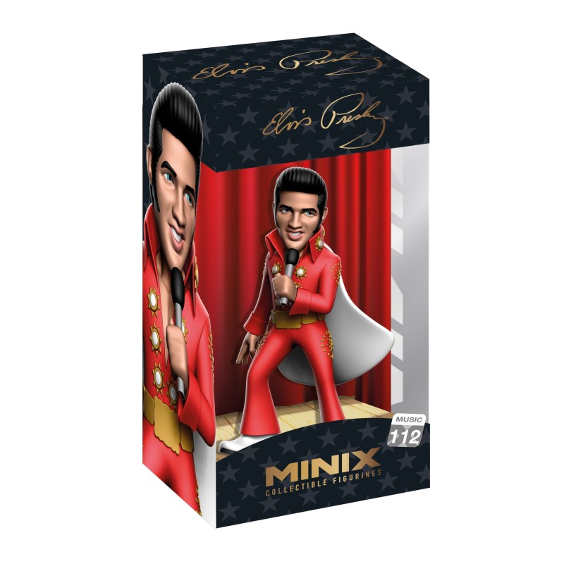 Elvis Presley figurine Minix Elvis Red Suit 12 cm      