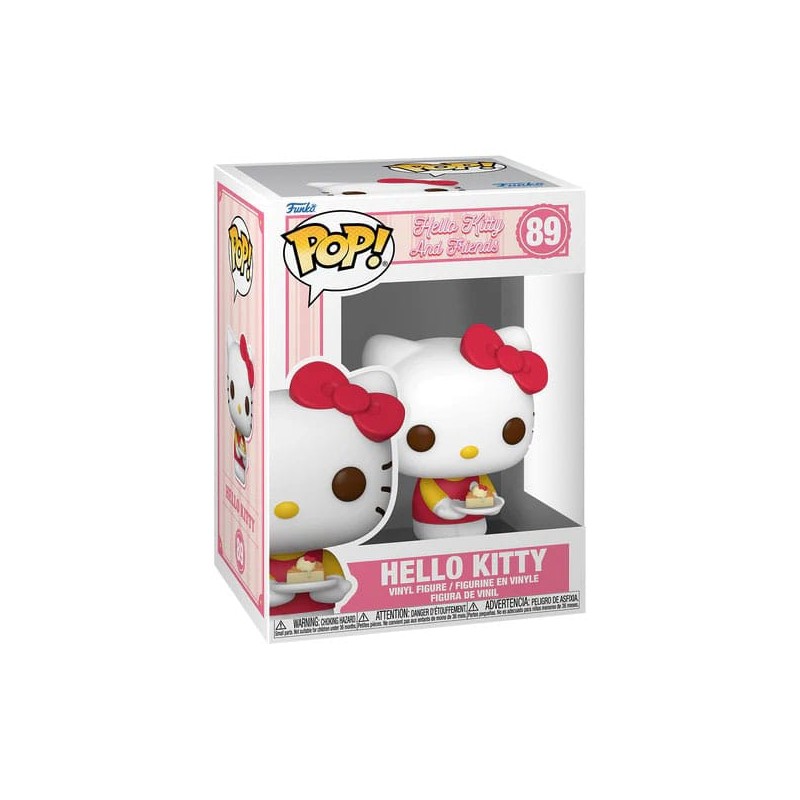 Hello Kitty Figurine POP! Sanrio Vinyl Hello Kitty with Dessert 9 cm