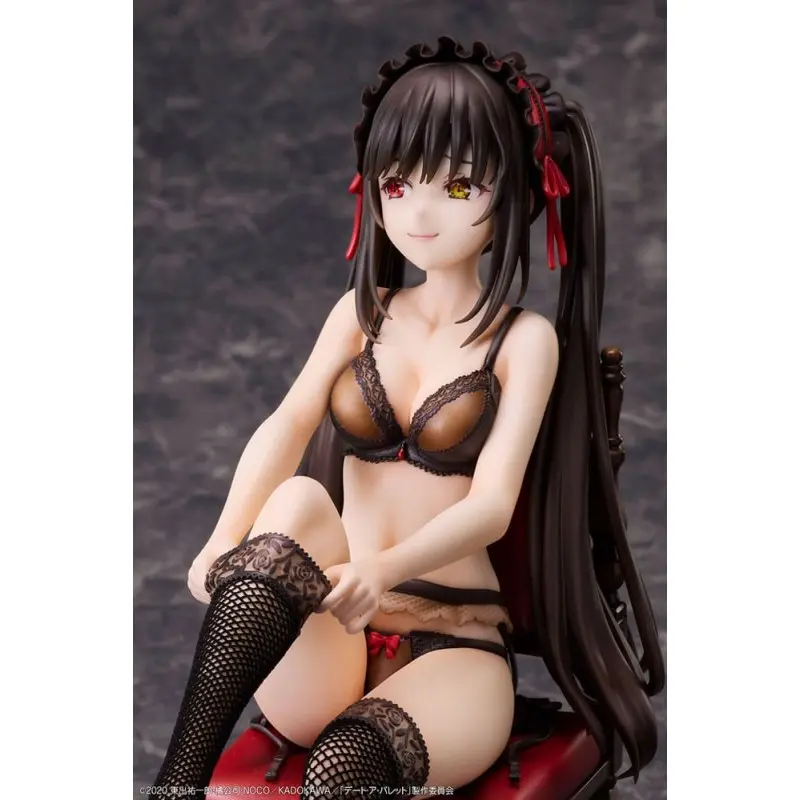 Date A Bullet statuetten PVC 1/7 Kurumi Tokisaki & White Queen 17 cm | 4595643112389