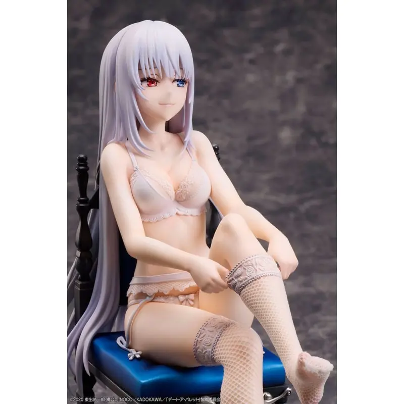 Date A Bullet statuetten PVC 1/7 Kurumi Tokisaki & White Queen 17 cm | 4595643112389