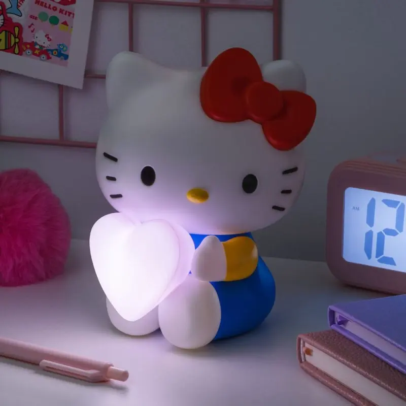 Hello Kitty lampe 16 cm | 5056577740080