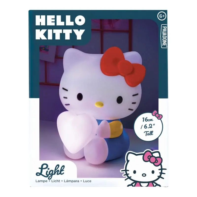 Hello Kitty lampe 16 cm | 5056577740080