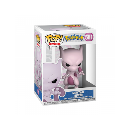 licence : Pokémon Produit : Pokémon figurine Funko POP! Animation Vinyl Mewtwo 9 cm marque : Funko licence : Pokémon Produit : Pokémon figurine Funko POP! Animation Vinyl Mewtwo 9 cm marque : Funko