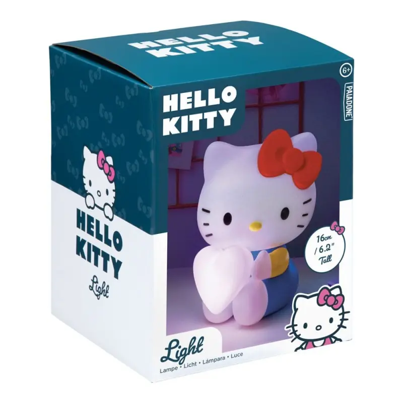 Hello Kitty lampe 16 cm | 5056577740080