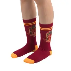 Harry Potter pack 3 paires de chaussettes Gryffindor | 4895205602700