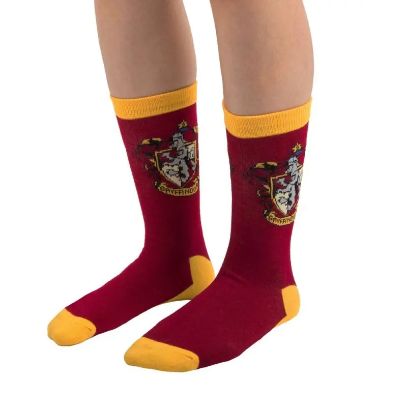 Harry Potter pack 3 paires de chaussettes Gryffindor | 4895205602700