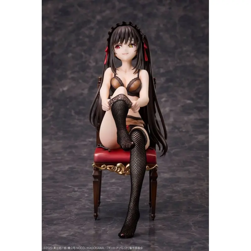 Date A Bullet statuetten PVC 1/7 Kurumi Tokisaki & White Queen 17 cm | 4595643112389