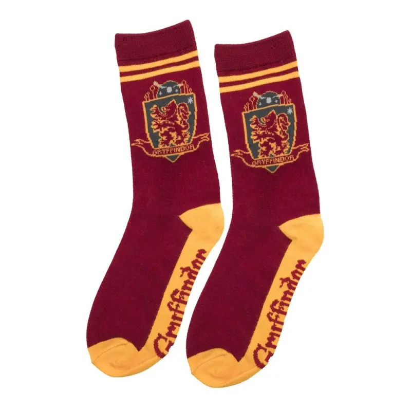 Harry Potter pack 3 paires de chaussettes Gryffindor | 4895205602700