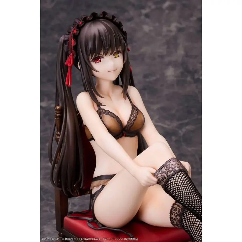 Date A Bullet statuetten PVC 1/7 Kurumi Tokisaki & White Queen 17 cm | 4595643112389