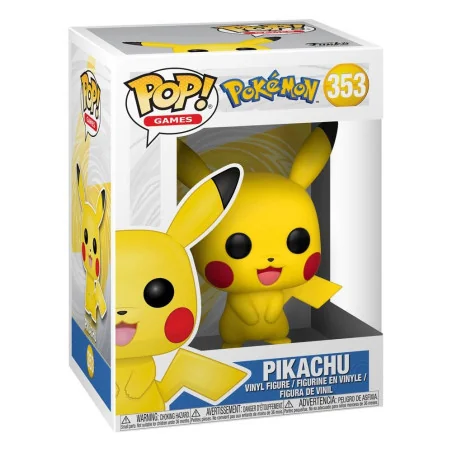 licence : Pokémon
Produit : Pokémon figurine Funko POP! Animation Vinyl Pikachu 9 cm
marque : Funko