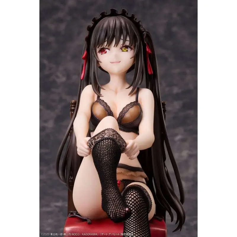 Date A Bullet statuetten PVC 1/7 Kurumi Tokisaki & White Queen 17 cm | 4595643112389