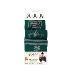 Harry Potter pack 3 paires de chaussettes Slytherin  | 4895205602717