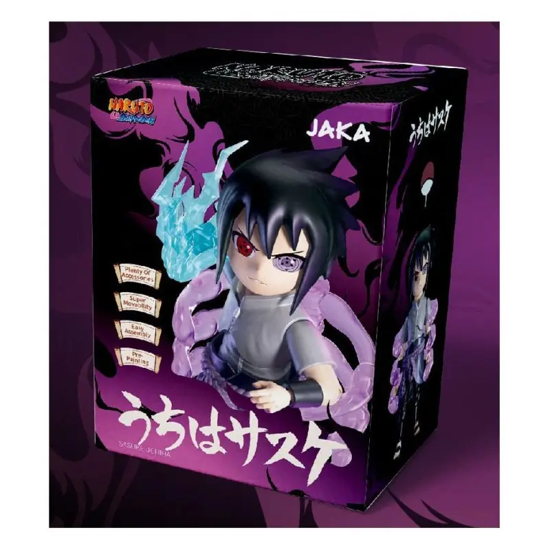 Naruto figurine Plastic Model Kit Sasuke Uchiha 12 cm      | 6976426850304