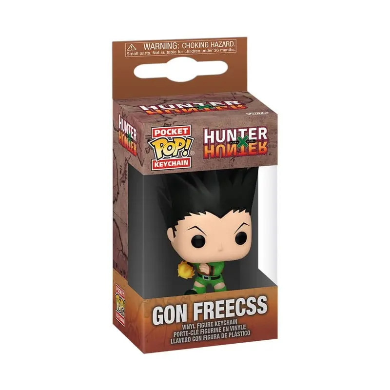 Hunter x Hunter présentoir porte-clés Pocket POP! Viny Gon Freecss 4 cm (12) | 0889698803502