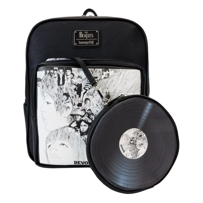 The Beatles by Loungefly sac à dos Mini Revolver Album with Record Pouch | 0671803506299