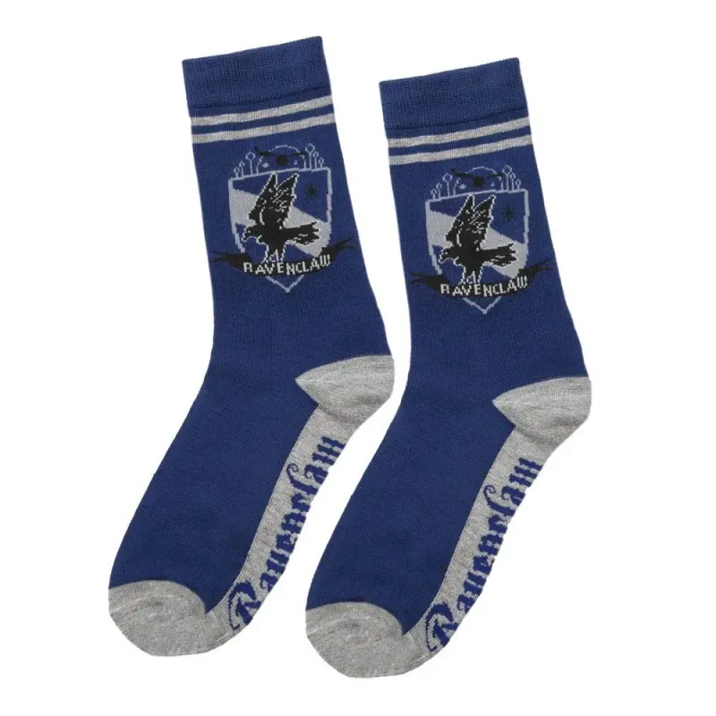 Harry Potter pack 3 paires de chaussettes Ravenclaw   | 4895205602724