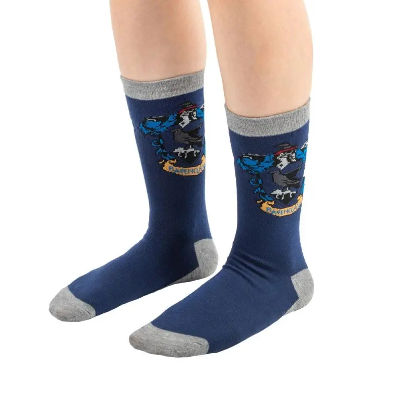 Harry Potter pack 3 paires de chaussettes Ravenclaw   | 4895205602724