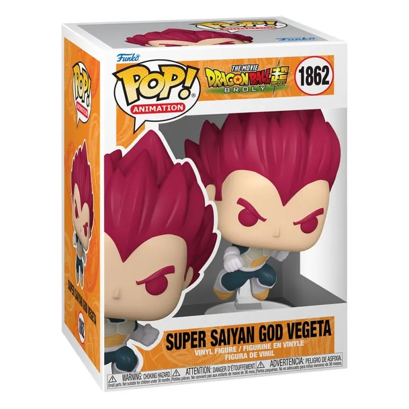 Dragon Ball Super: Broly POP! Animation Vinyl figurine SSG Vegeta 9 cm | 0889698803625