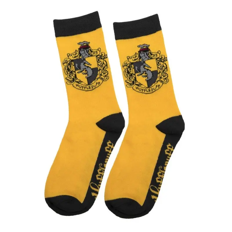 Harry Potter pack 3 paires de chaussettes Hufflepuff  | 4895205602731