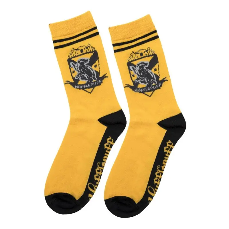 Harry Potter pack 3 paires de chaussettes Hufflepuff  | 4895205602731