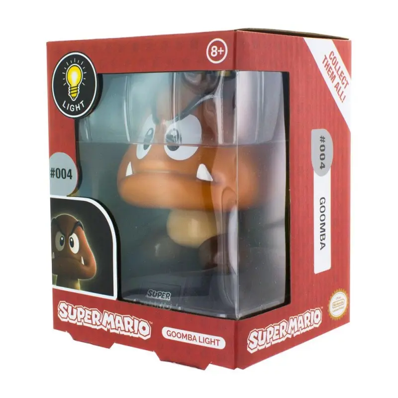 Super Mario veilleuse 3D Goomba 10 cm | 5055964717834