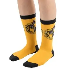 Harry Potter pack 3 paires de chaussettes Hufflepuff  | 4895205602731