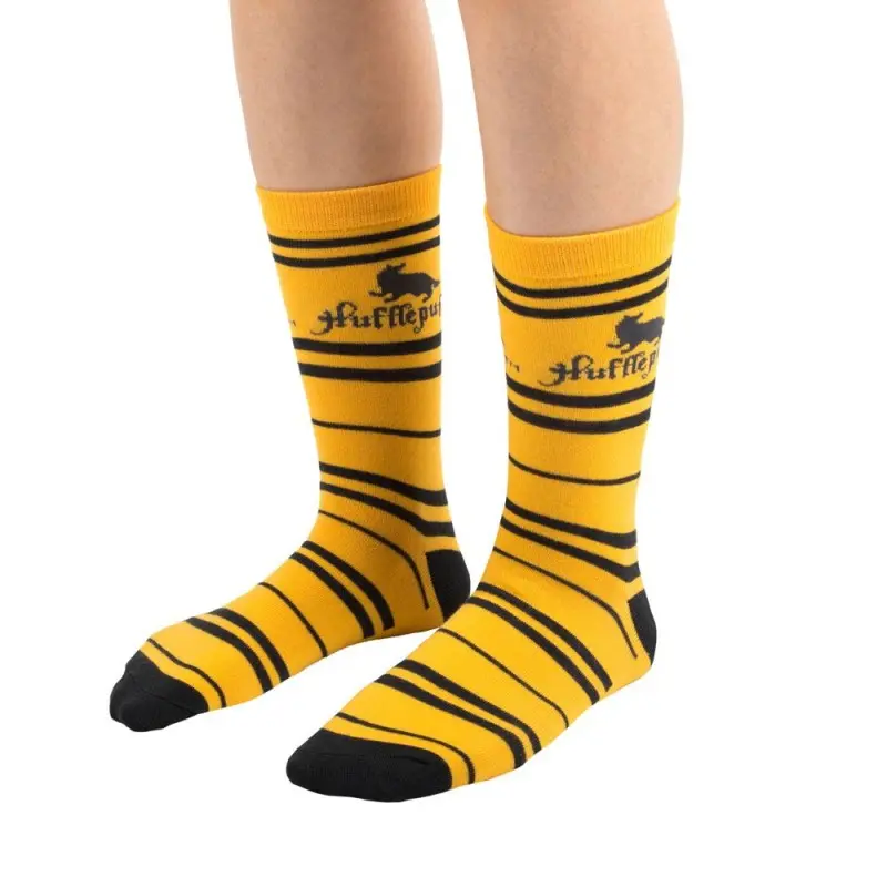 Harry Potter pack 3 paires de chaussettes Hufflepuff  | 4895205602731