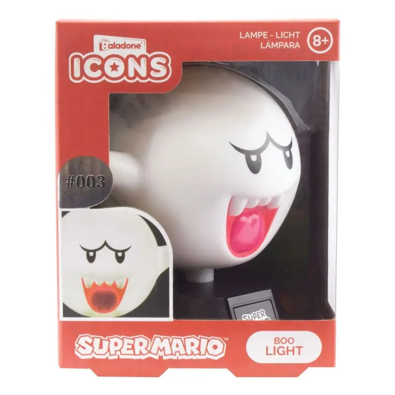 Super Mario veilleuse Icon Boo 10 cm | 5055964717841