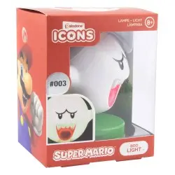 Super Mario veilleuse Icon Boo 10 cm | 5055964717841