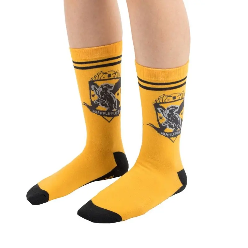 Harry Potter pack 3 paires de chaussettes Hufflepuff  | 4895205602731