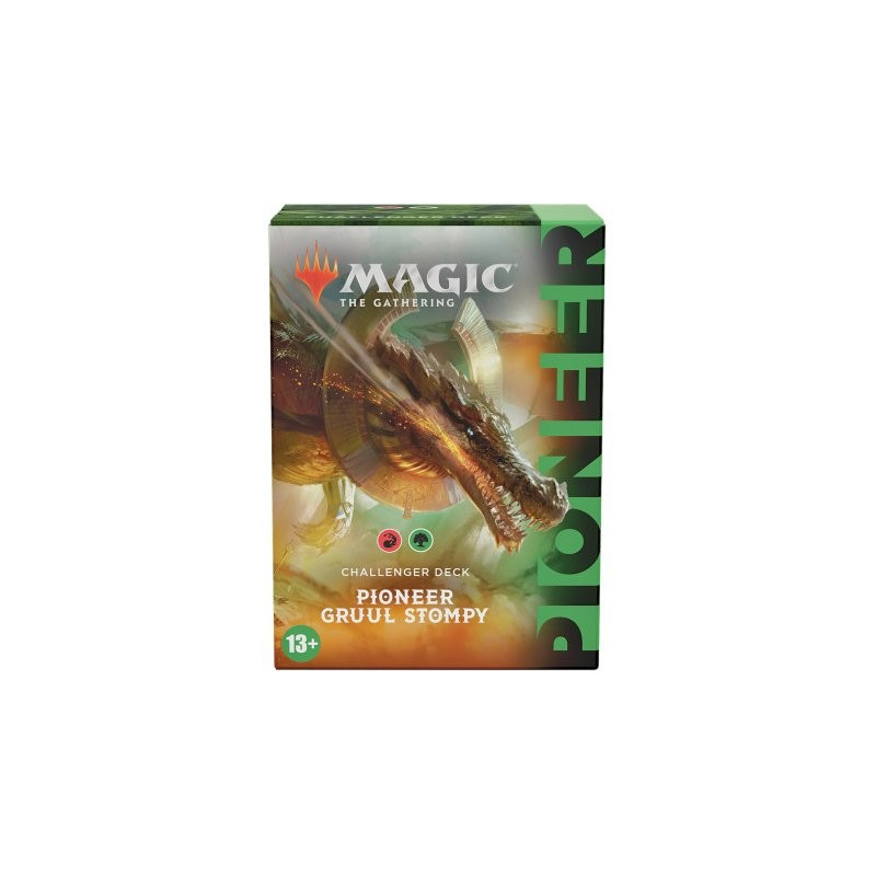 jcc / tcg : Magic The Gathering Pioneer Challenger Deck 2022 ( Gruul Stompy ) ENG Wizards of the Coast version anglaise