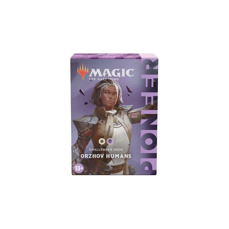 jcc / tcg : Magic The Gathering Pioneer Challenger Deck 2022 ( Orzhov Humans ) ENG Wizards of the Coast version anglaise