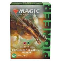 jcc / tcg : Magic The Gathering Pioneer Challenger Deck 2022 ( Gruul ) FR Wizards of the Coast version française