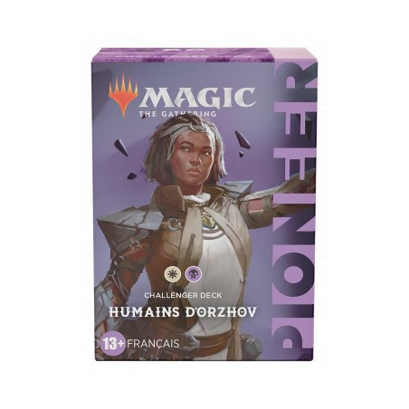 jcc / tcg : Magic The Gathering Pioneer Challenger Deck 2022 ( Humains d'Orzhov ) FR Wizards of the Coast version française