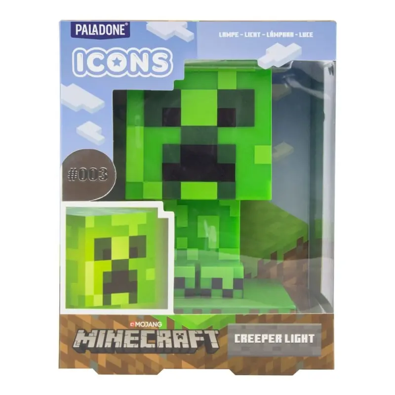 Minecraft lampe Icons Creeper 11 cm | 5055964742270