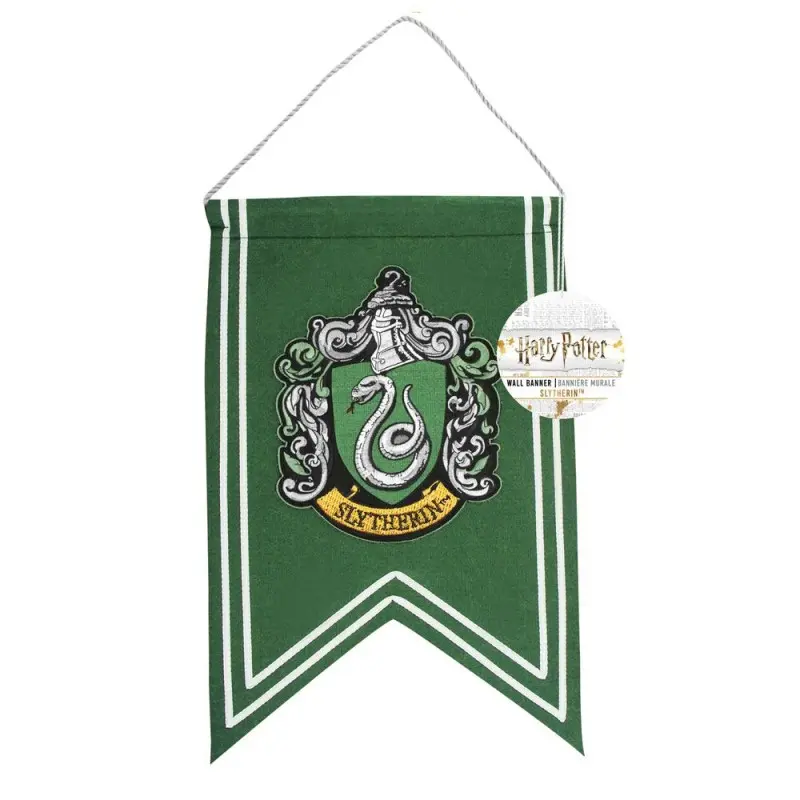 Harry Potter bannière Slytherin 30 x 44 cm | 4895205603912