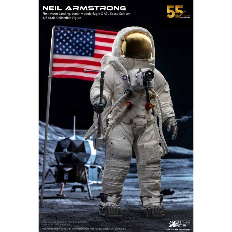 Neil Armstrong figurine 1/6 Neil Armstrong Deluxe Version 30 cm