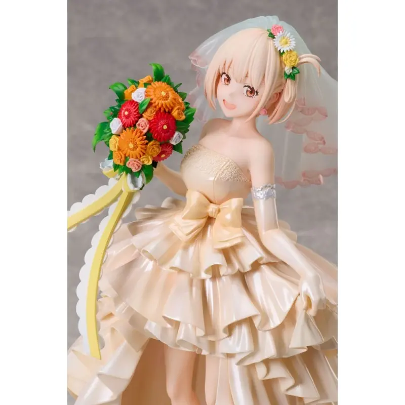 Lycoris Recoil statuette PVC 1/7 Chisato Nishikigi Wedding dress Ver. 26 cm | 4534530788177