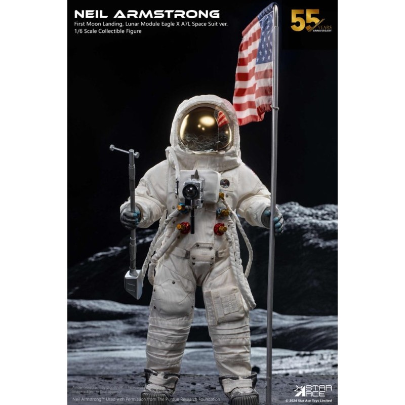 Neil Armstrong figurine 1/6 Neil Armstrong Deluxe Version 30 cm