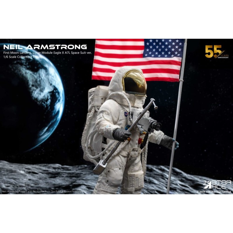 Neil Armstrong figurine 1/6 Neil Armstrong Deluxe Version 30 cm