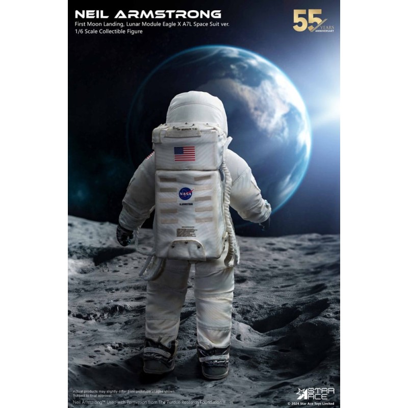 Neil Armstrong figurine 1/6 Neil Armstrong Deluxe Version 30 cm