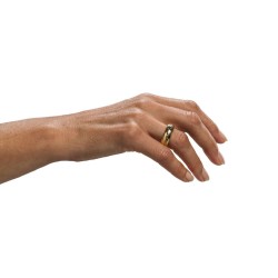 Le Seigneur des Anneaux bague tungstène Anneau Unique (plaqué or) Taille 11